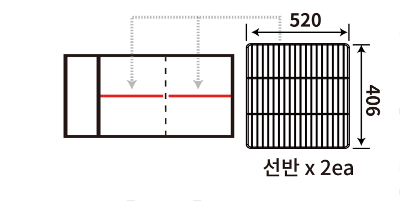 8.라셀르 냉장.냉동고 테이블형 가로1500size(LPT-1524R)사진1-3.png